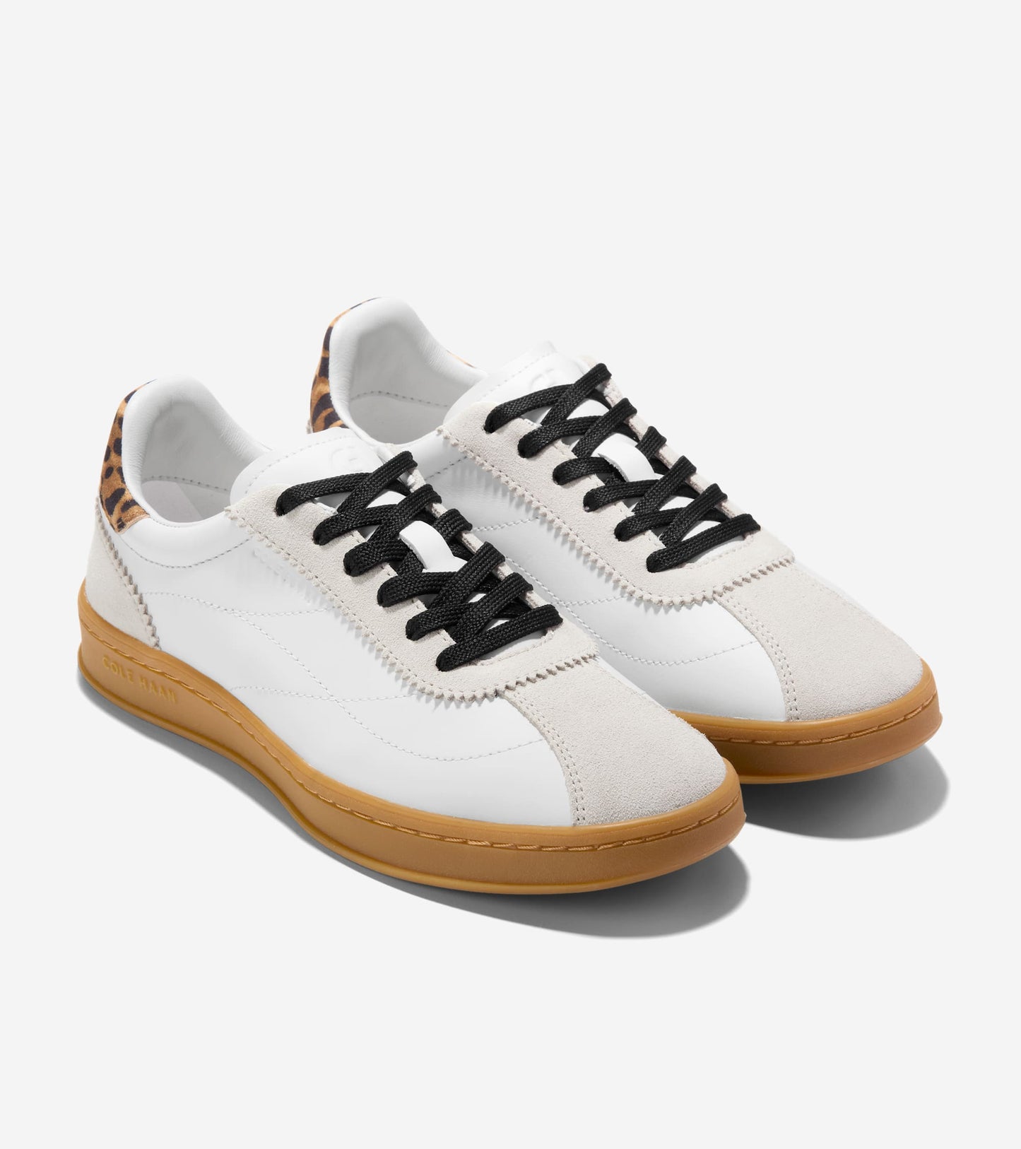W33338:WHITE/SILVER BIRCH SUEDE/LEOPARD SUEDE/GUM
