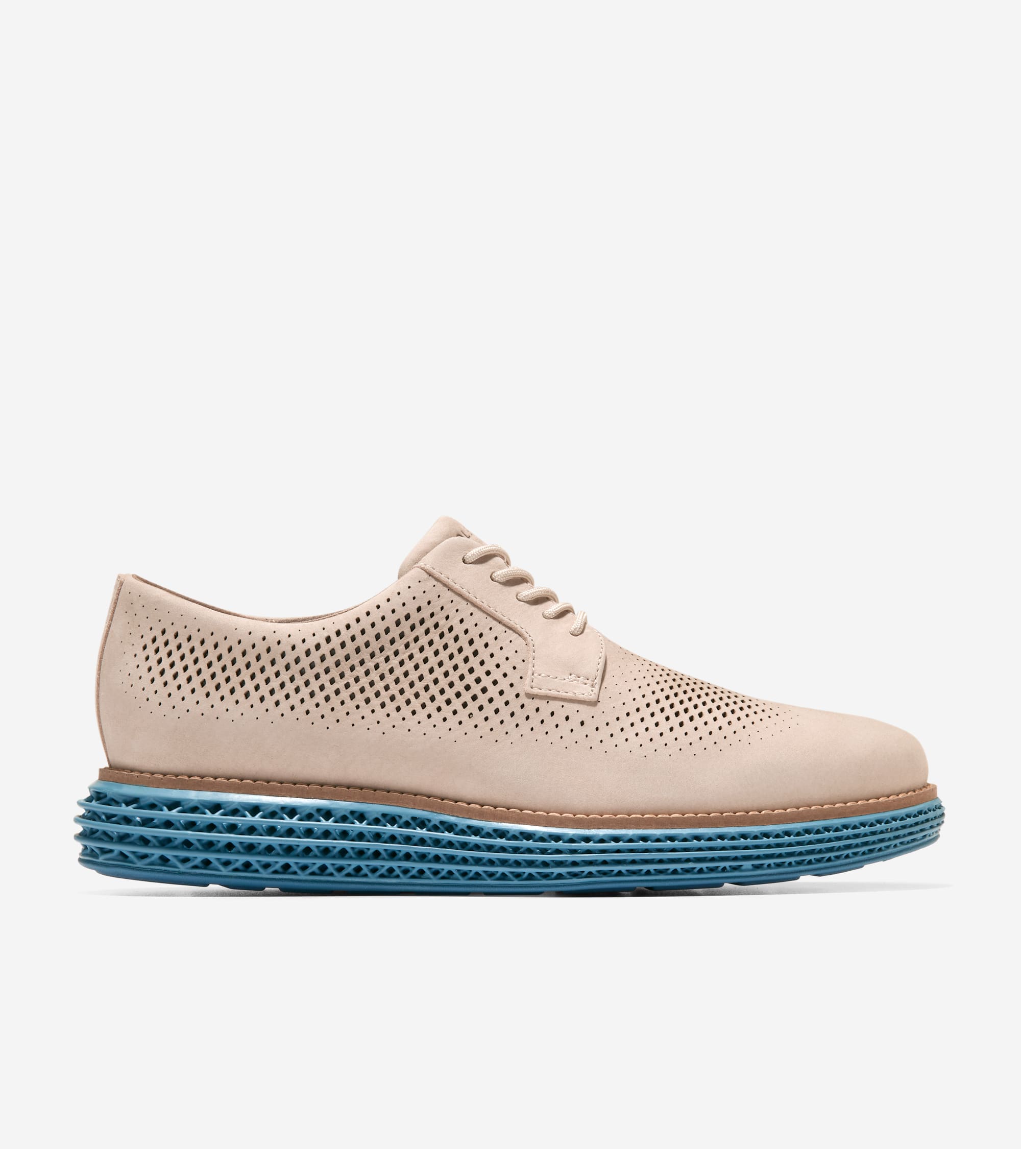 C40579:LT SESAME NUBUCK / CH NATURAL / PROVINCIAL BLUE