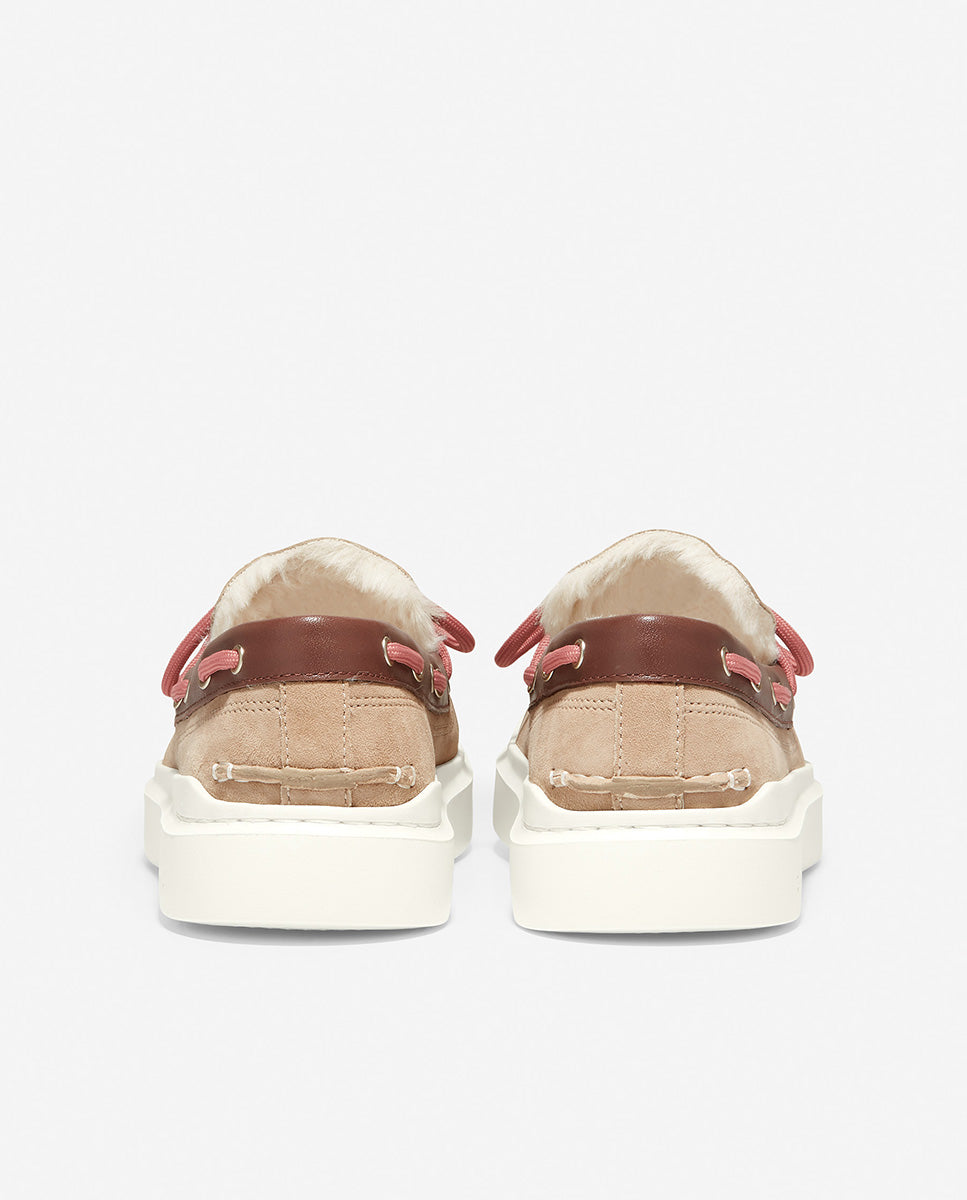 Mocasines Náuticos de Mujer | Women's GrandPro Shearling Boat Shoes