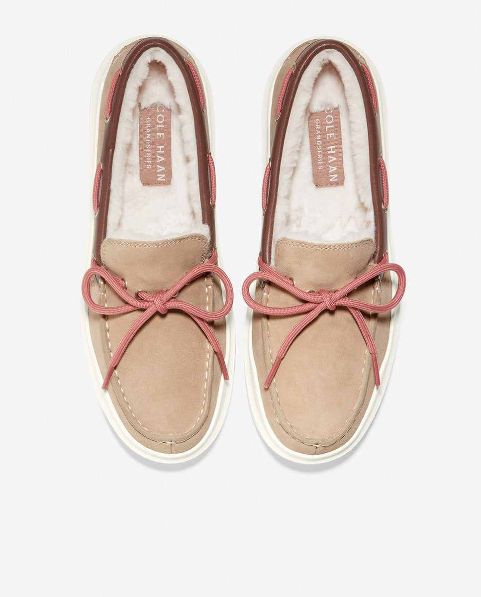 Mocasines Náuticos de Mujer | Women's GrandPro Shearling Boat Shoes