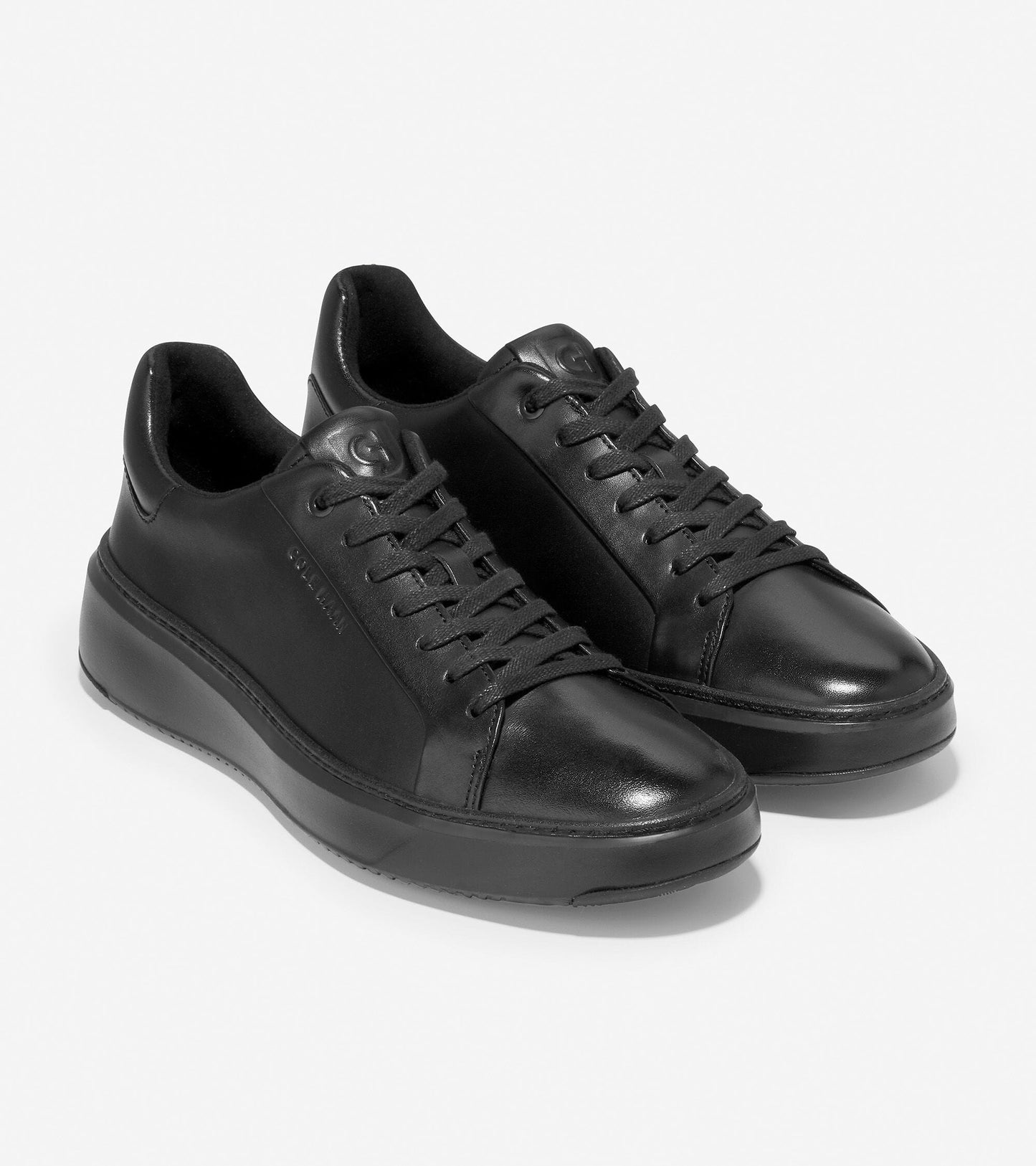 C36412:BLACK LEATHER/BLACK