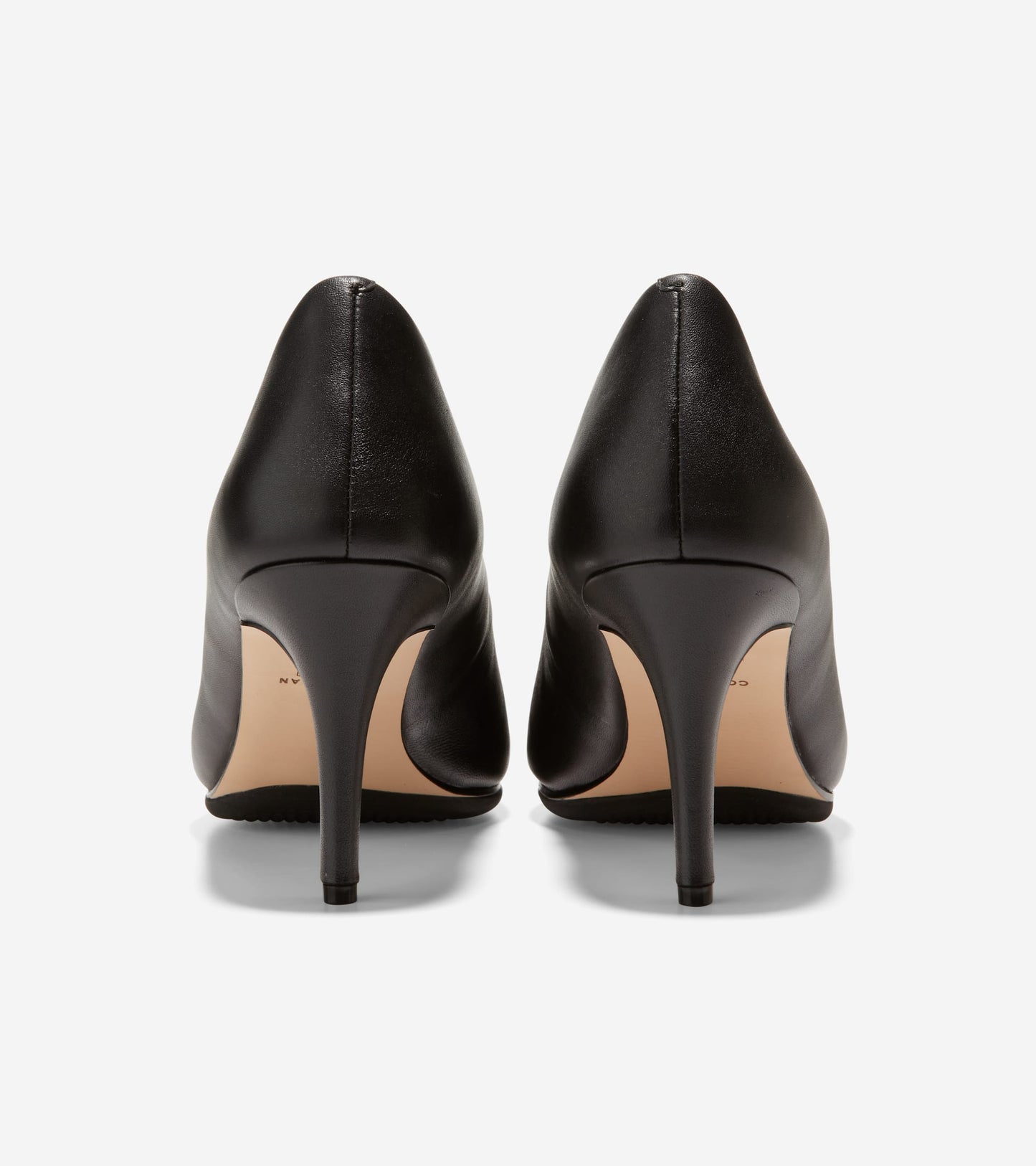 W15828:BLACK LEATHER / TONAL OS & SOLE EDGE BRUSHED GOLD HW