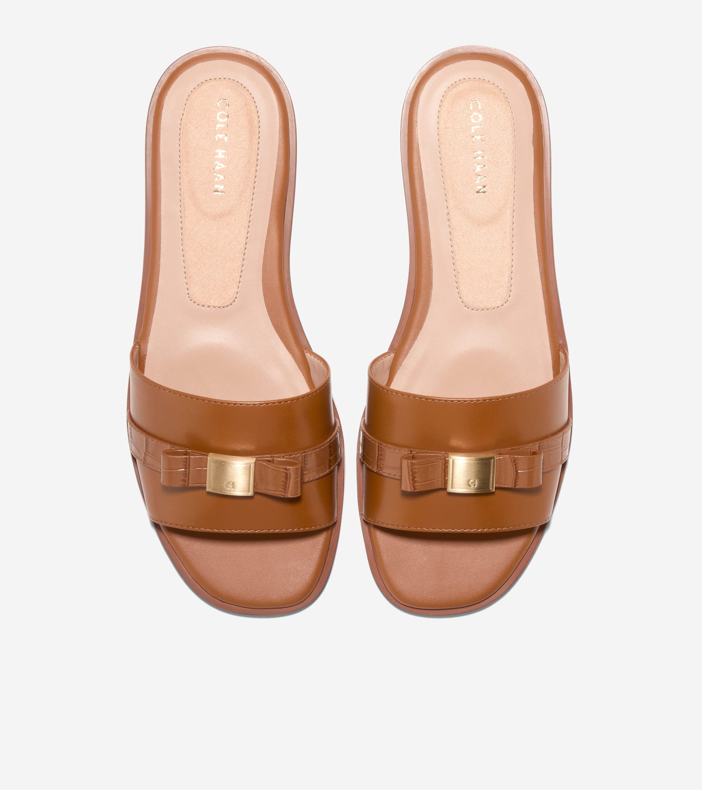 W35782:CH BRITISH TAN LTHR/CROC PRINT