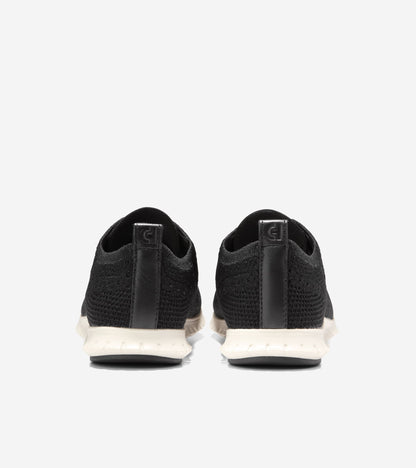 W06723:BLACK KNIT/LEATHER/IVORY