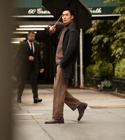 C41519:CH DARK CHOCOLATE NUBUCK / DARK NATURAL / DARK NATURAL WP