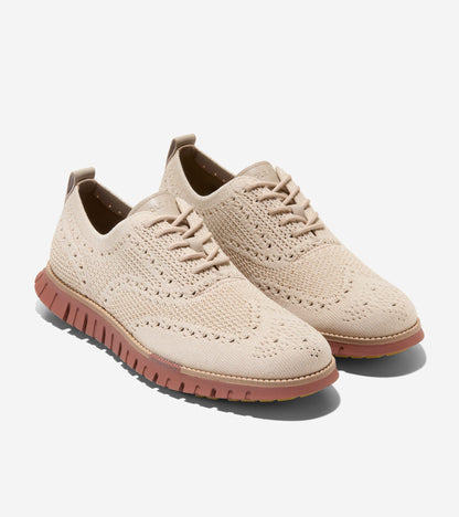 C42573:OXFORD TAN / ANGORA / CH DK SEQUOIA