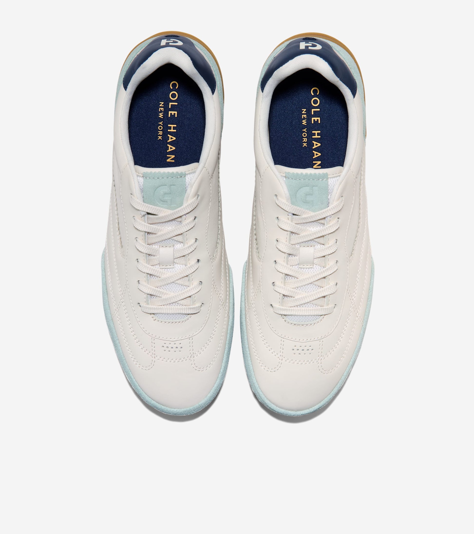 C43826:IVORY / CLOUD BLUE SUEDE / IVORY