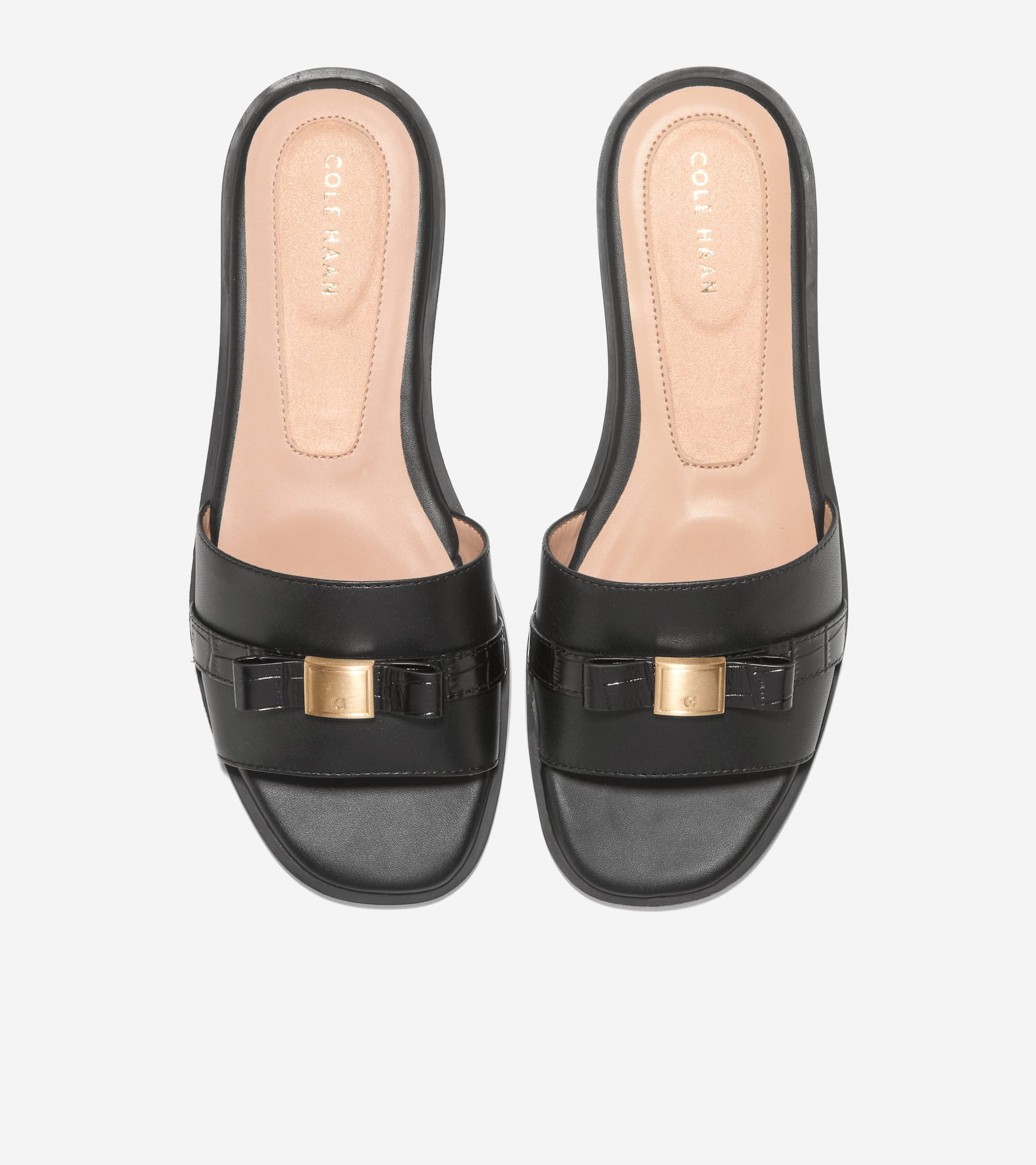 W35781:BLACK LTHR/BLACK CROC PRINT