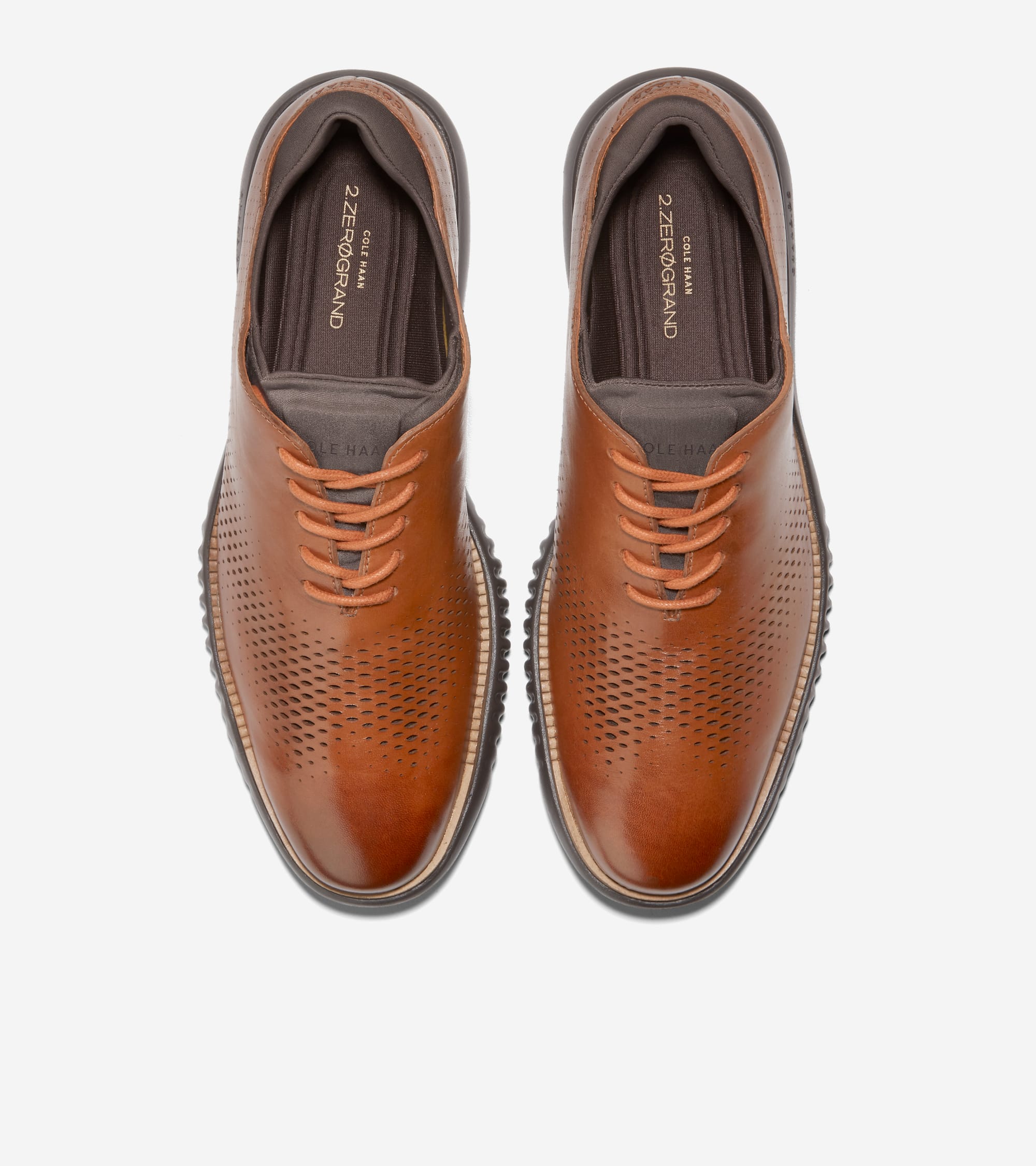 Oxfords de Hombre | Men's 2.ZERØGRAND Laser Wingtip Oxfords