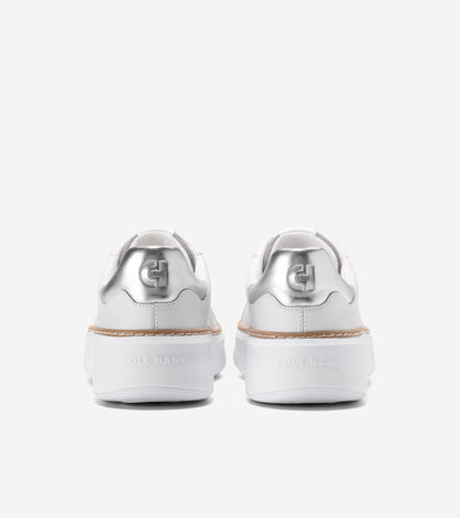 W33828:WHITE LTR/FROST GRAY SDE/SILVER METALLIC LTR