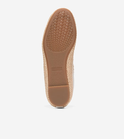 W37030:CH POWDER LEATHER / NATURAL RAFFIA