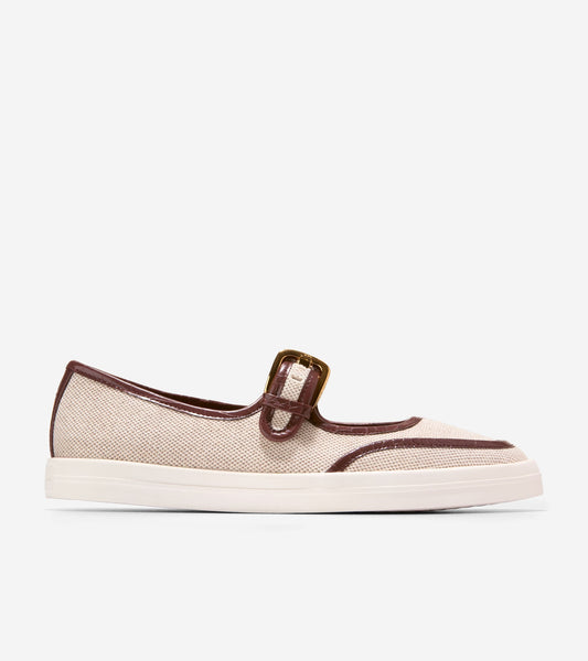 W35960:CH MAHOGANY CROC PRINT/NATURAL CANVAS