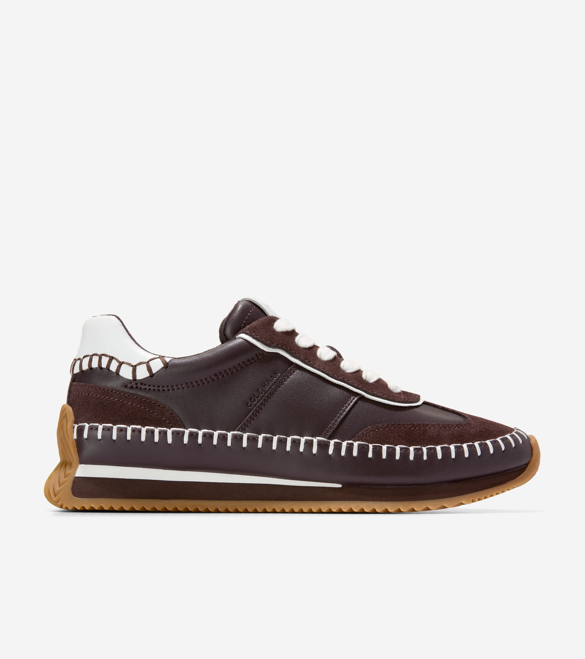 W34231:CH DK CHOCOLATE/WHITE LTR