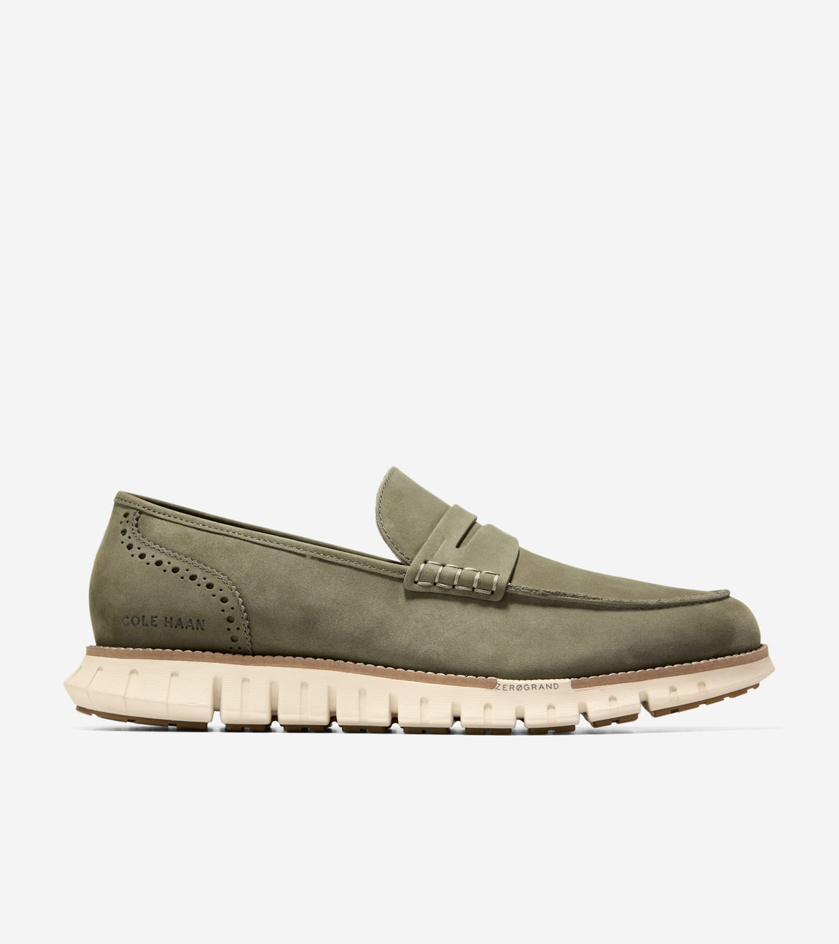 C42513:DUSTY OLIVE NUBUCK / NATURAL / ANGRORA