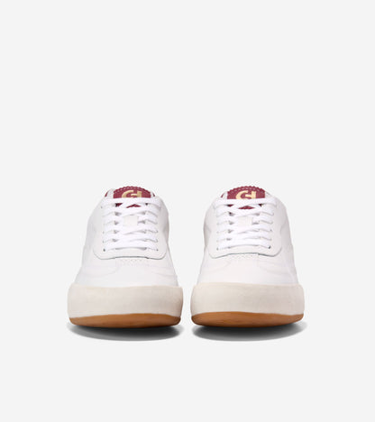 W37036:WHITE / CH CLARET / WHITE