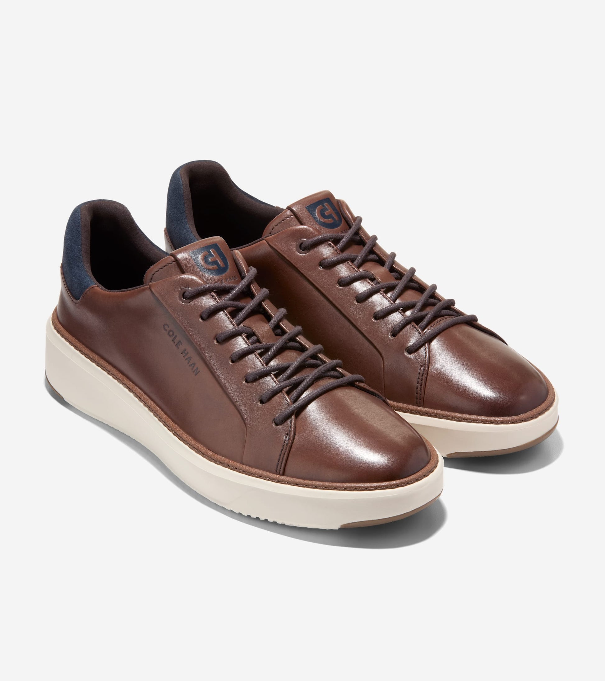 C45103:CH CHESTNUT / NAVY BLAZER / IVORY