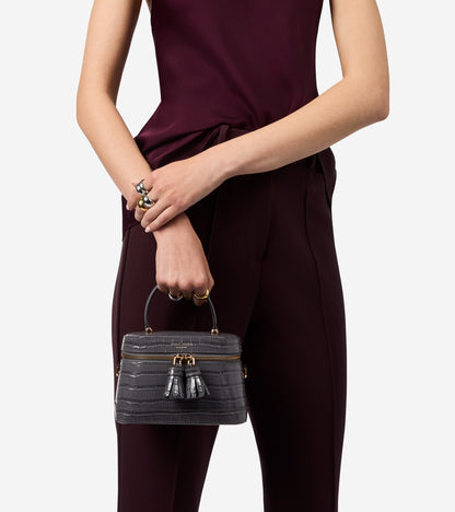 U08800:BLACK CROCO PRINT:0000