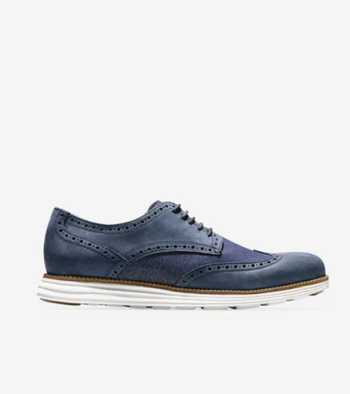 Oxfords de Hombre | Men's ØriginalGrand Wingtip Oxfords